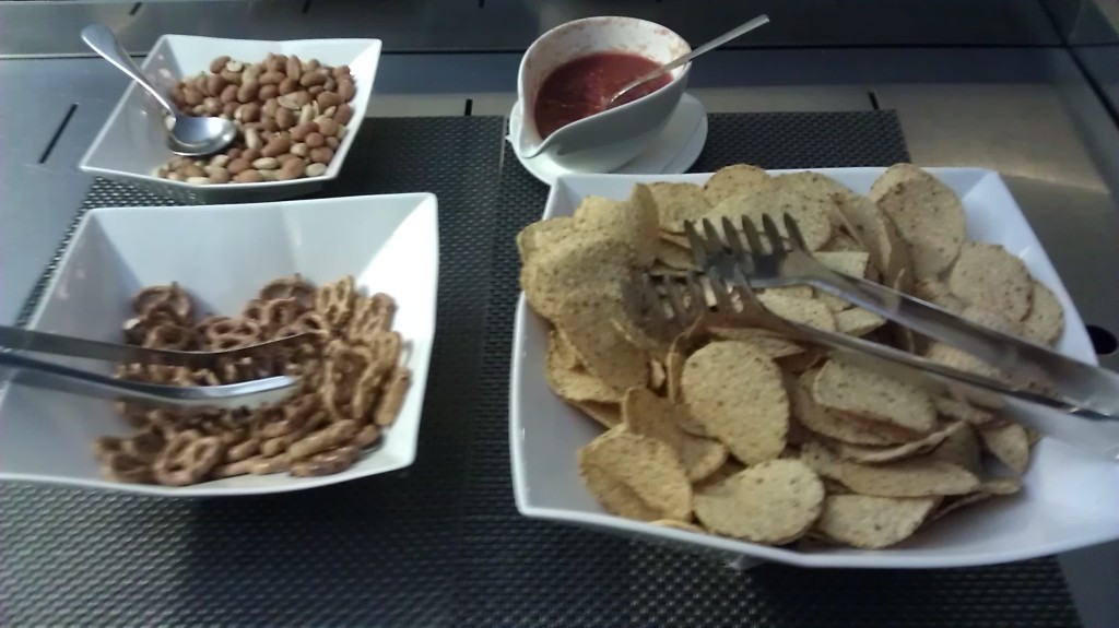 asiana business class lounge incheon food