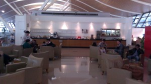 DragonairCathay Pacific Lounge Shanghai Pudong airport reviews