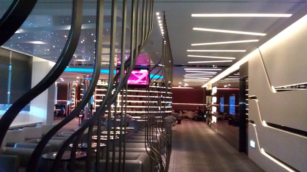 eva air lounge Taipei review