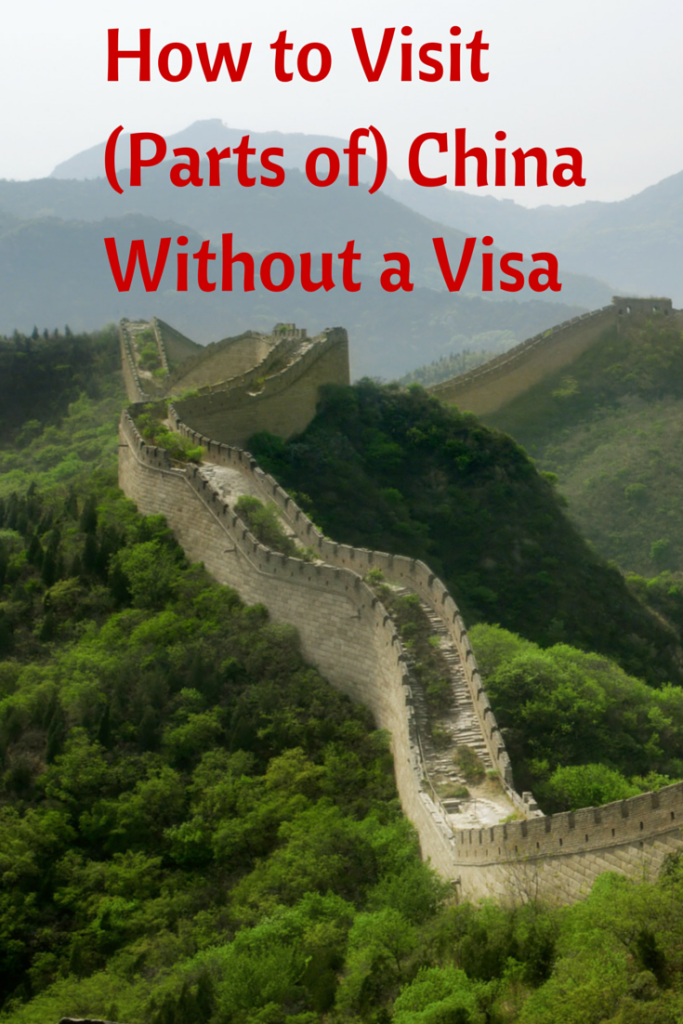 How to Visit Parts of China Without a Visa: Explanation of 72 hour Visa free entry rules which allows foreigners to visit certain cities in China for less than 72 hours without a visa.