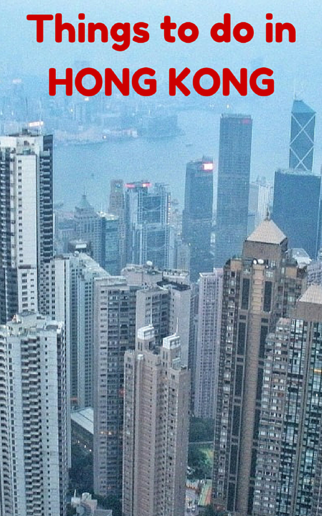 Unique Things to do in Hong Kong