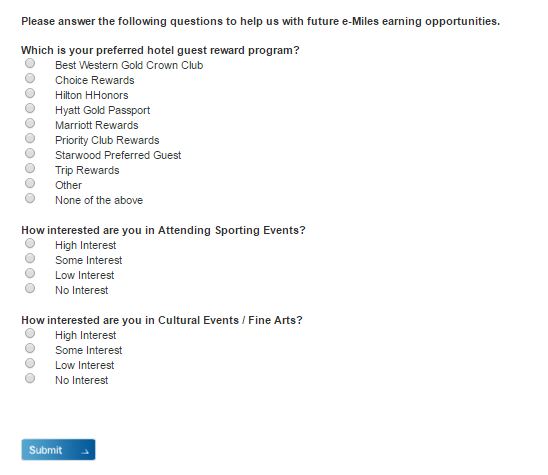 emiles review earn free miles by taking surveys is it worth joining e miles
