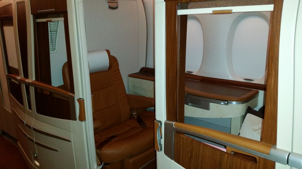 Singapore airlines first class suite 