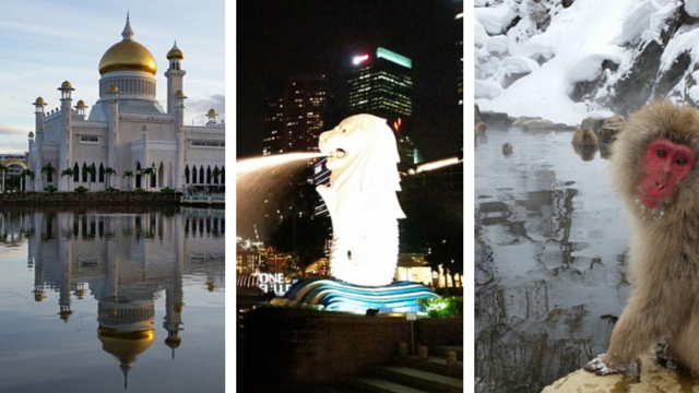Brunei, Singapore and Japan: Planning and Booking