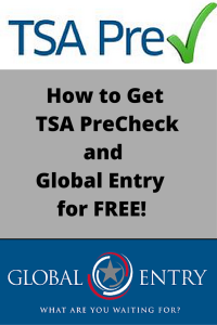 How To Get TSA PreCheck & Global Entry For FREE