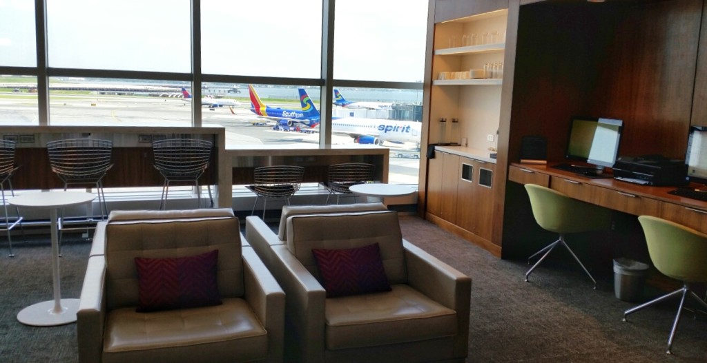 amex centurion lounge lga