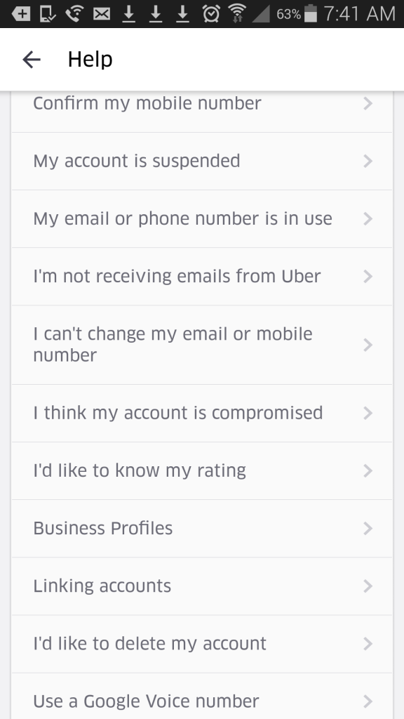 How to Find Your Uber Rating