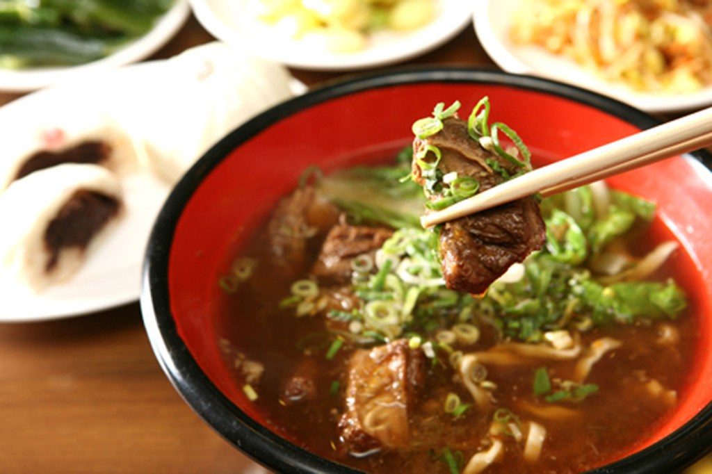 One of the best things to eat in Taiwan is Beef Noodle Soup