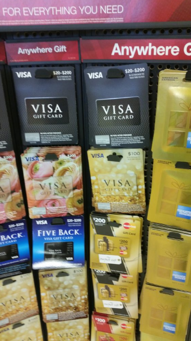 visa gfit cards discount