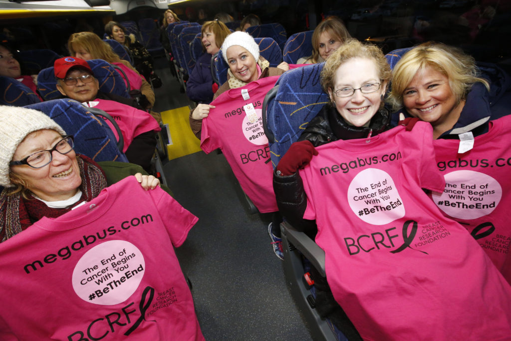 Megabus.com and Breast Cancer Research Foundation Partnership 