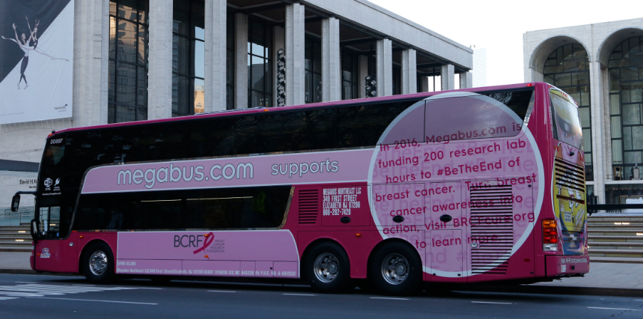 Purchase a Megabus.com Ticket Today and Support A Great Cause