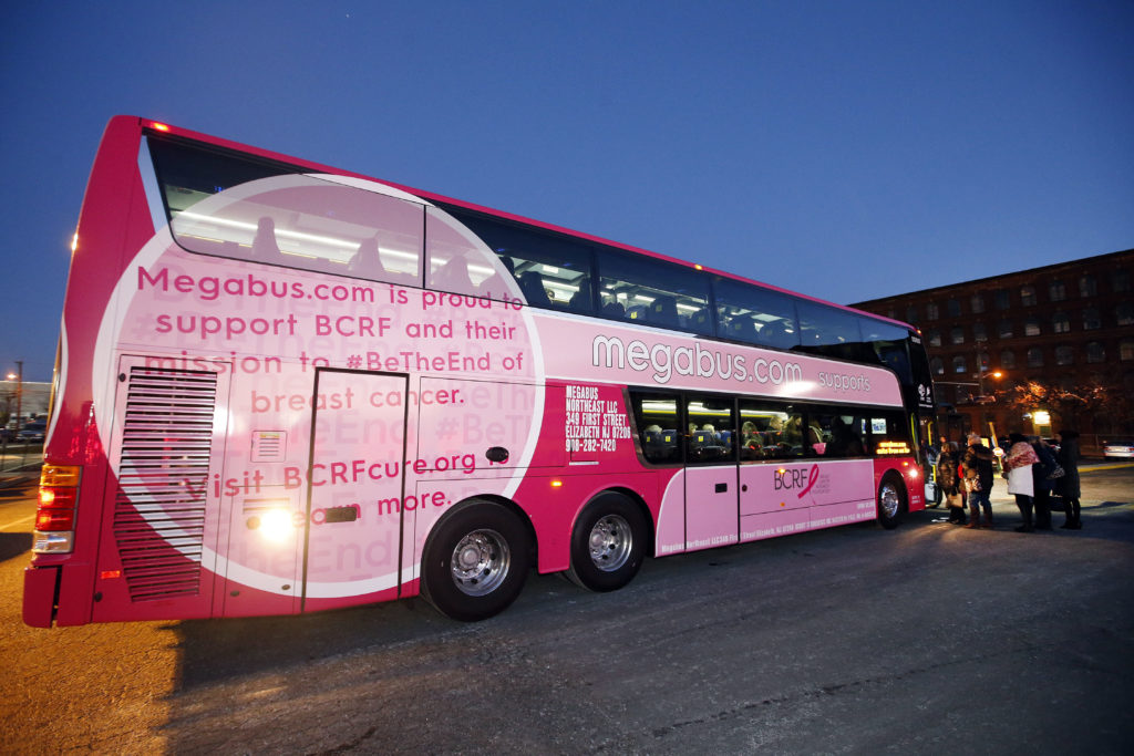 Megabus.com and Breast Cancer Research Foundation Partnership Announcement