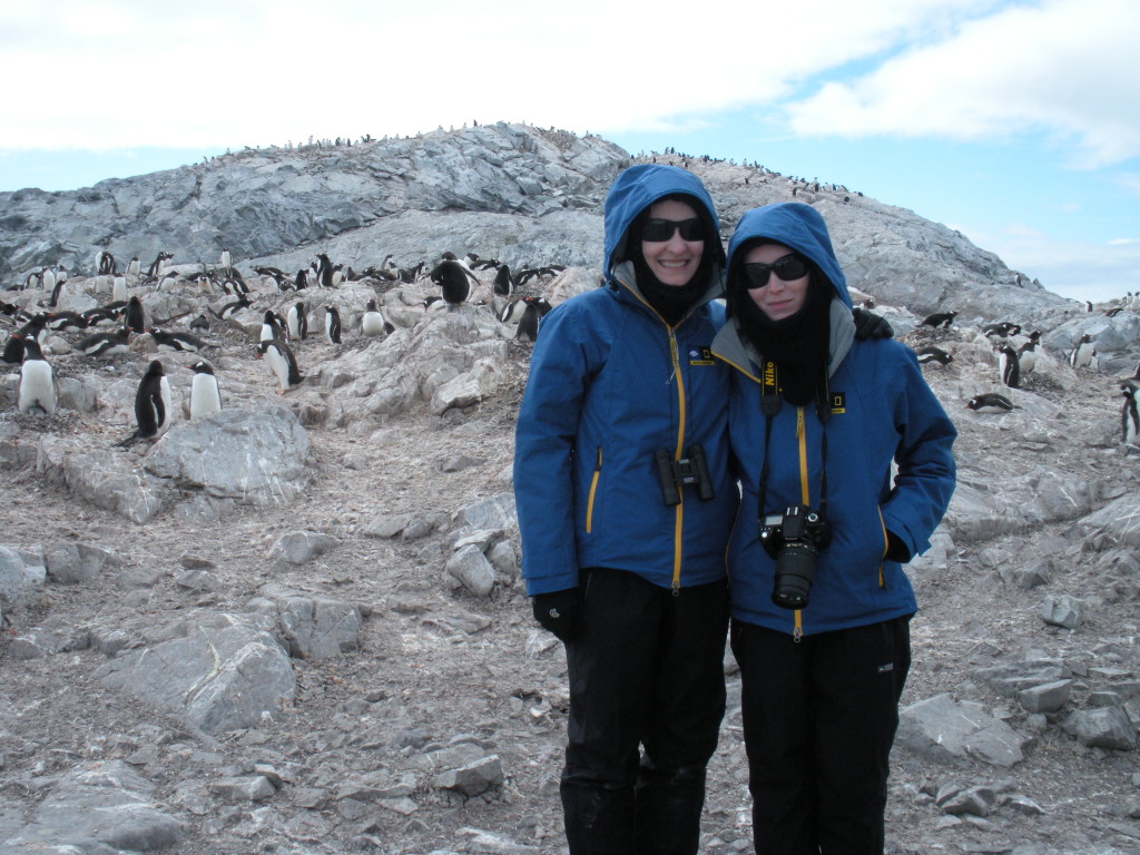 The Travel Sisters in Antarctica