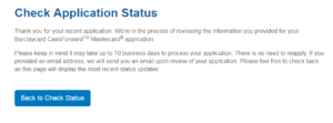 How to Check Your Barclaycard Credit Card Application Status