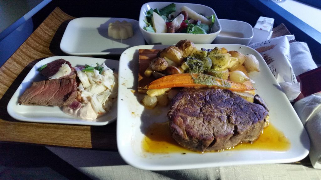 delta domestic first class review