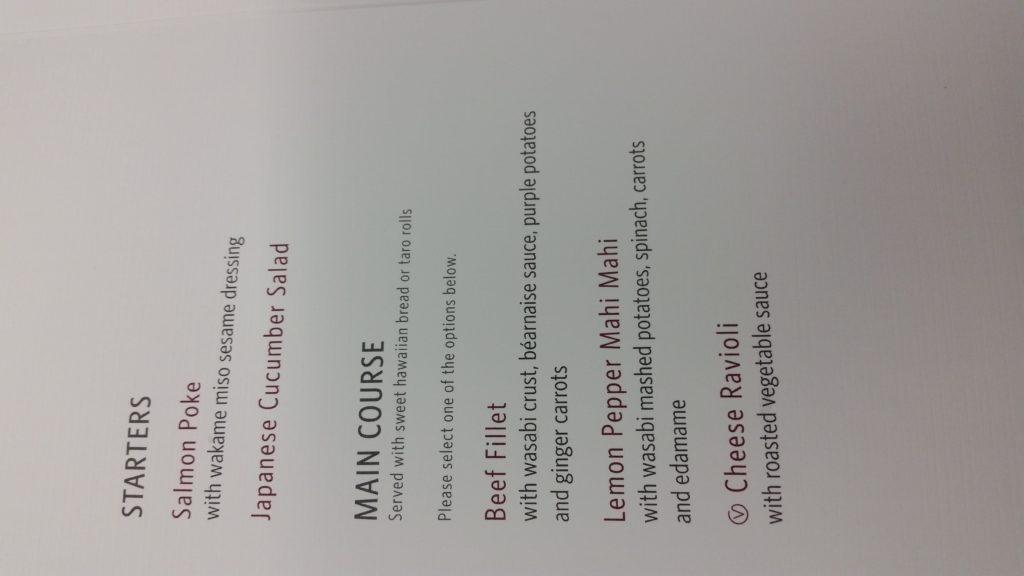 what is delta one first class review HNL to msp