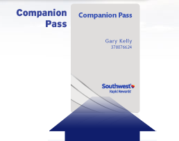 use southwest airlines companion pass