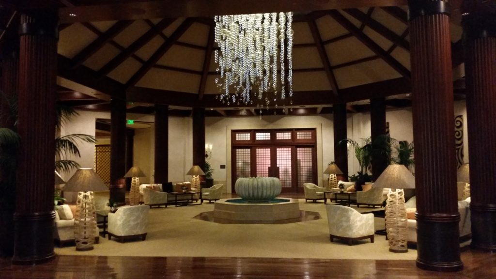 the st regis princeville hotel lobby
