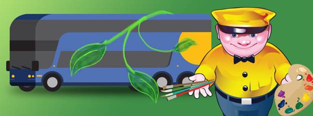 Eco-Friendly Travel Tips for Earth Month + Enter Megabus Art Contest