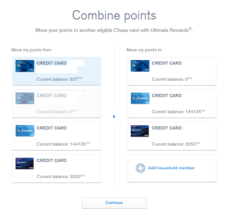 Can You Transfer Chase Ultimate Rewards Points To Another Person? - The ...