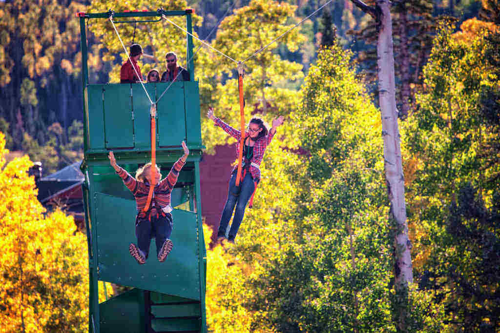 fun places in cedar city Utah Brian Head Zipline