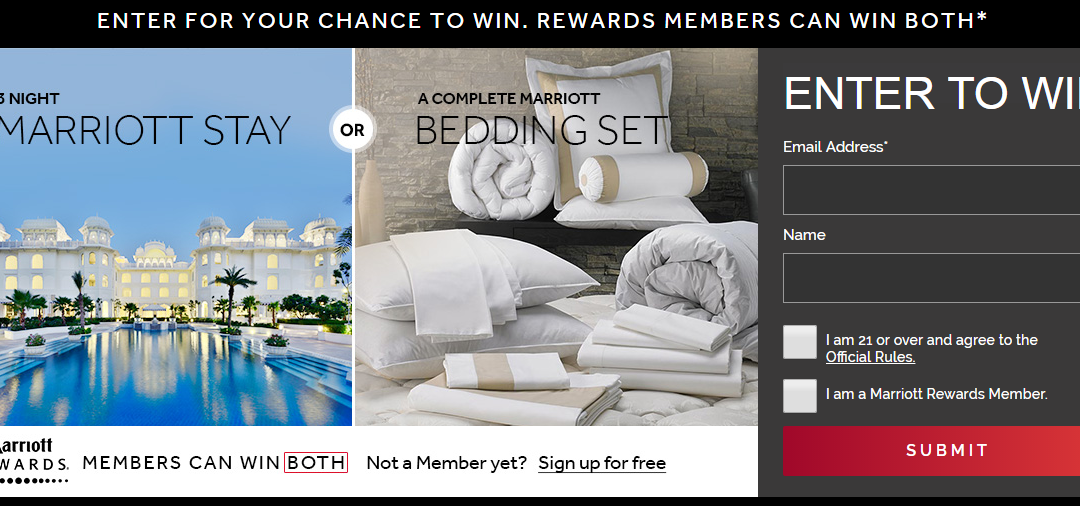 Win 3 Free Nights at a Marriott Hotel!