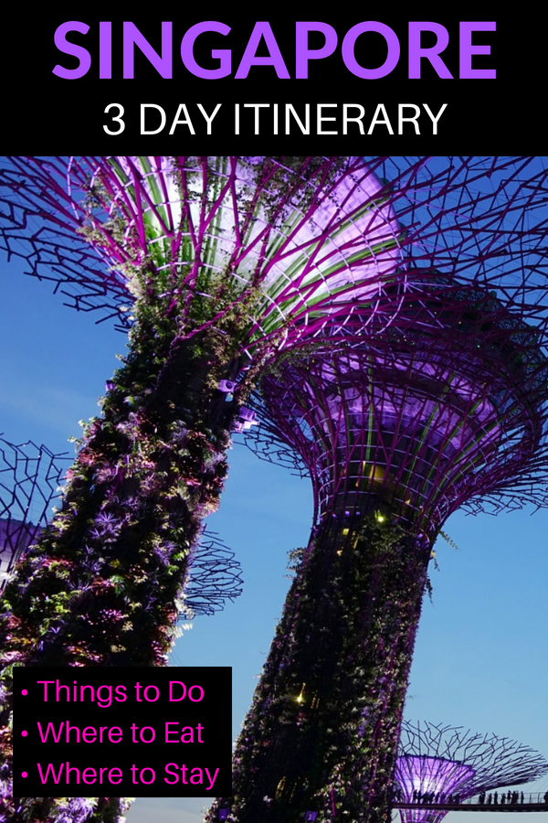 singapore trip itinerary 3 days