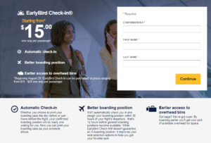 Southwest Early Bird Check in worth it