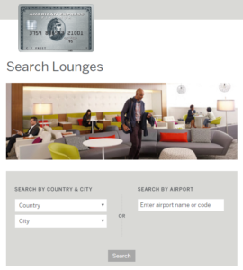 American Express Platinum Lounges