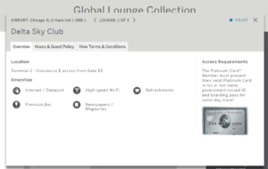 amex platinum lounge access