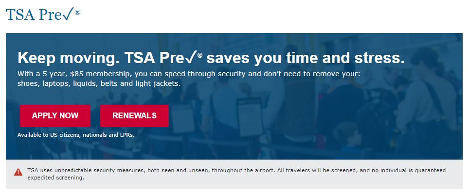 TSA Precheck