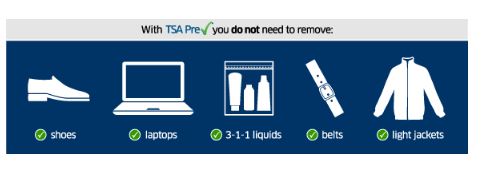 benefits of TSA Precheck (which is included in Global Entry)
