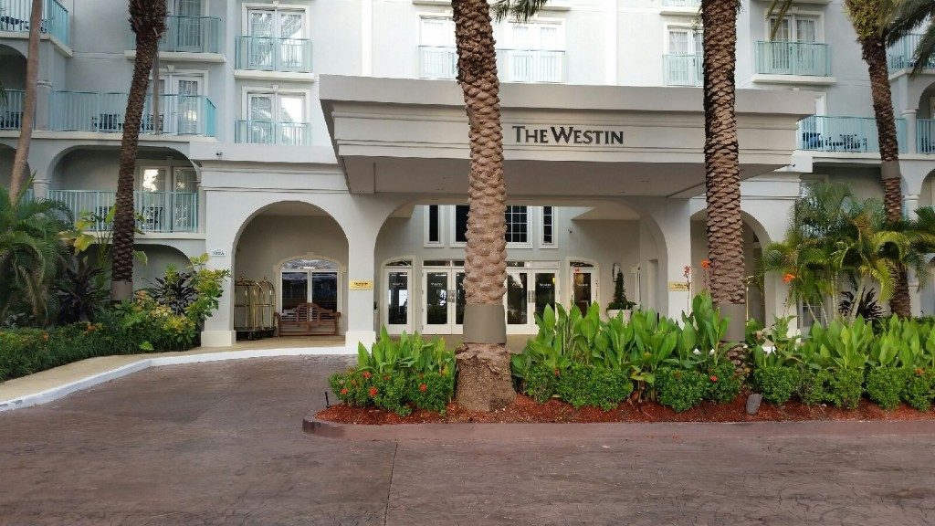ntrance of Westin Grand Cayman Seven Mile Beach Resort & Spa