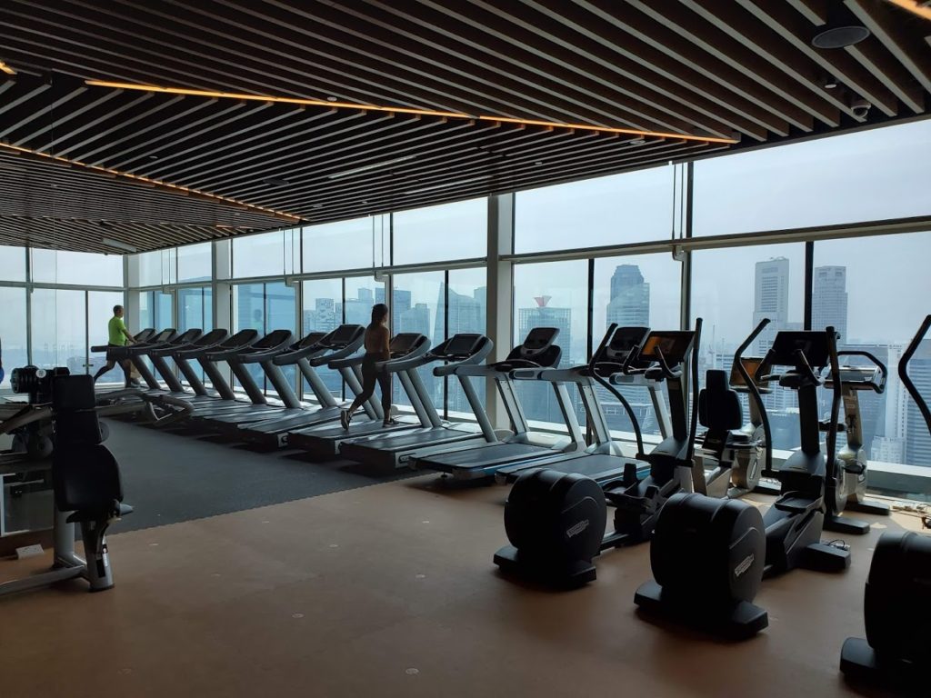 Marina Bay Sands Hotel gym