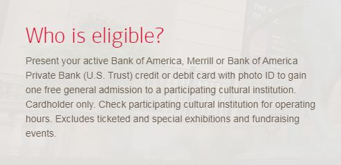 bank of america free museums on us 2023 dates