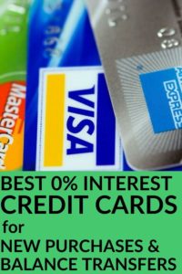 Best Zero Percent Interest Credit Cards for New Purchases Balance Transfers