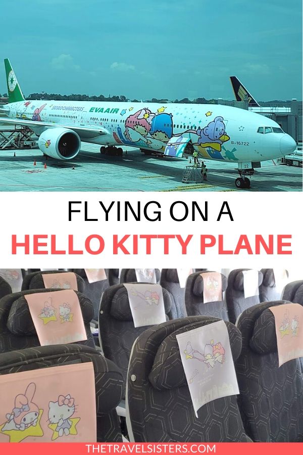 Hello Kitty Eva Air Economy Review