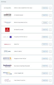 chase ur transfer partners and chase sapphire airline partners