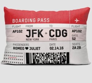 romantic Valentines Day travel themed gift